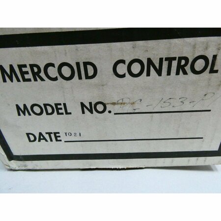 Mercoid 0-30IN-H2O 120/240V-AC PRESSURE SWITCH PG-153-P1